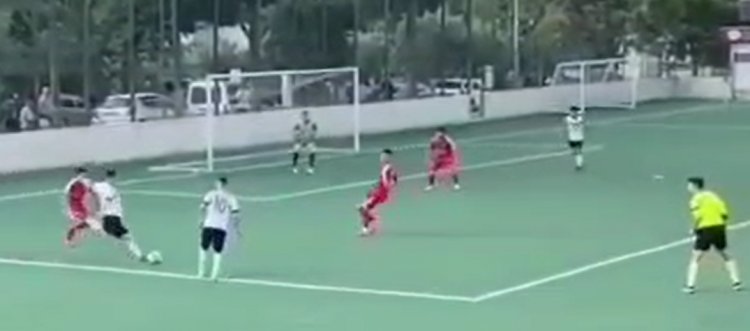 Amatör Futbolumuzdan Güzel Bir Gol