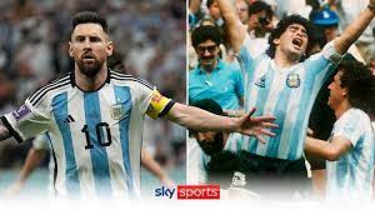 Futbol Topuyla Maradona Bir Ulusu Messi ise tüm Dünyayı Mutlu etti